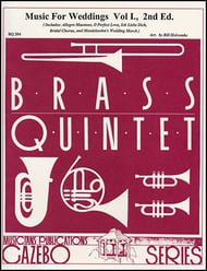 MUSIC FOR WEDDINGS #1 BRASS QUINTET 2ND EDITION cover